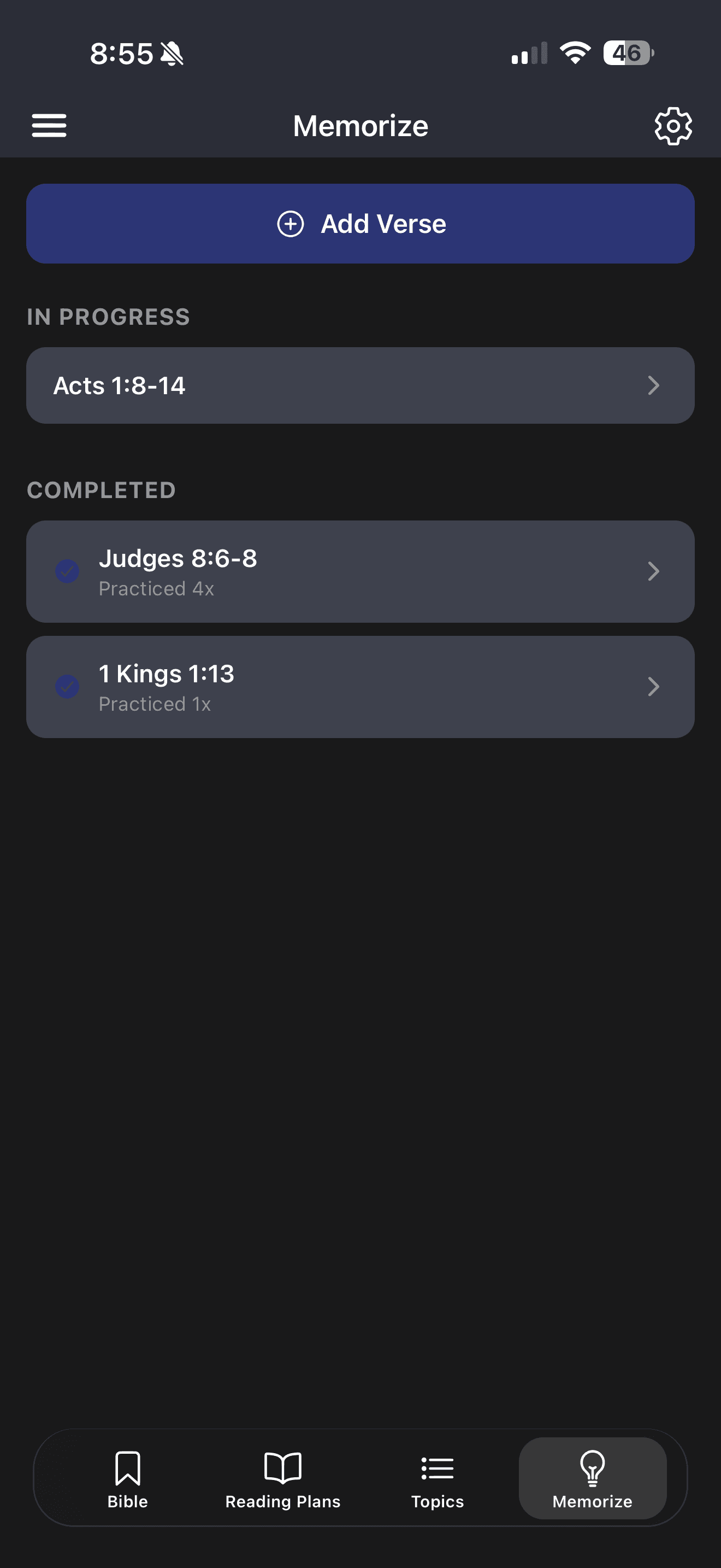Faith tools — screen 6