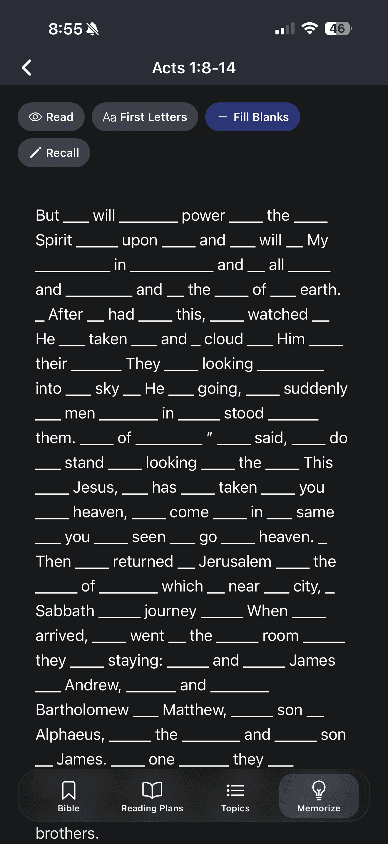Faith tools — screen 7