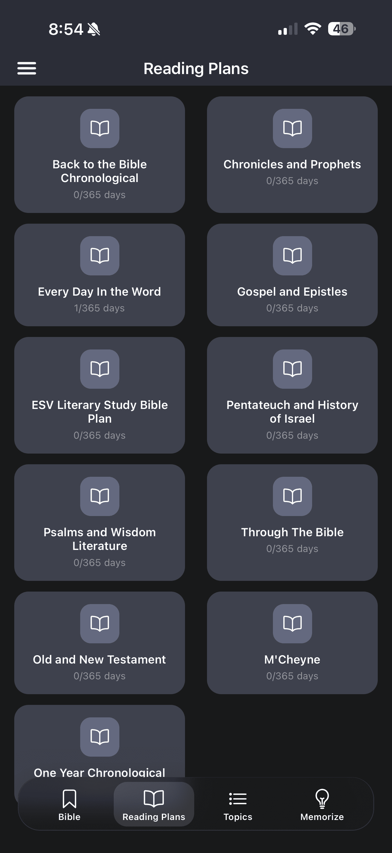 Faith tools — screen 2